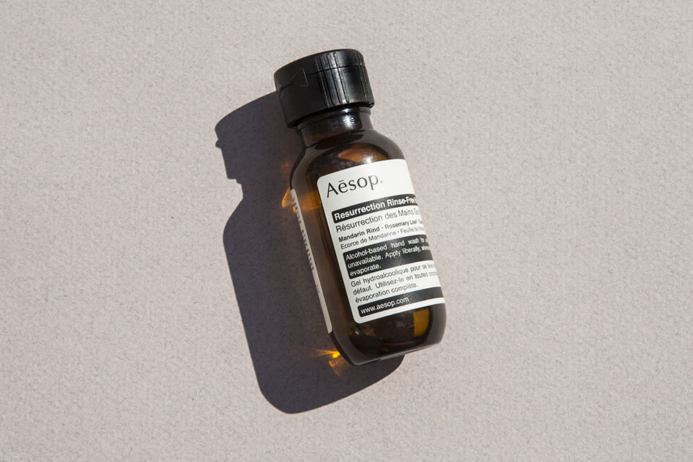 Aesop Resurrection Rinse-Free Hand Wash, Pricey Beauty Products, Aesop Hand Sanitizer, 