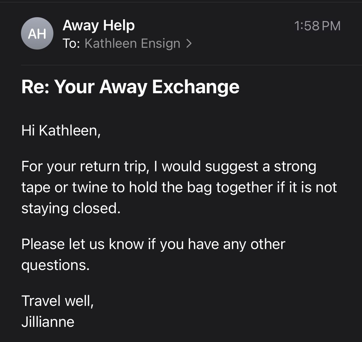 Away Luggage Review, AWAY customer service, AWAY Luggage, Broken away luggage