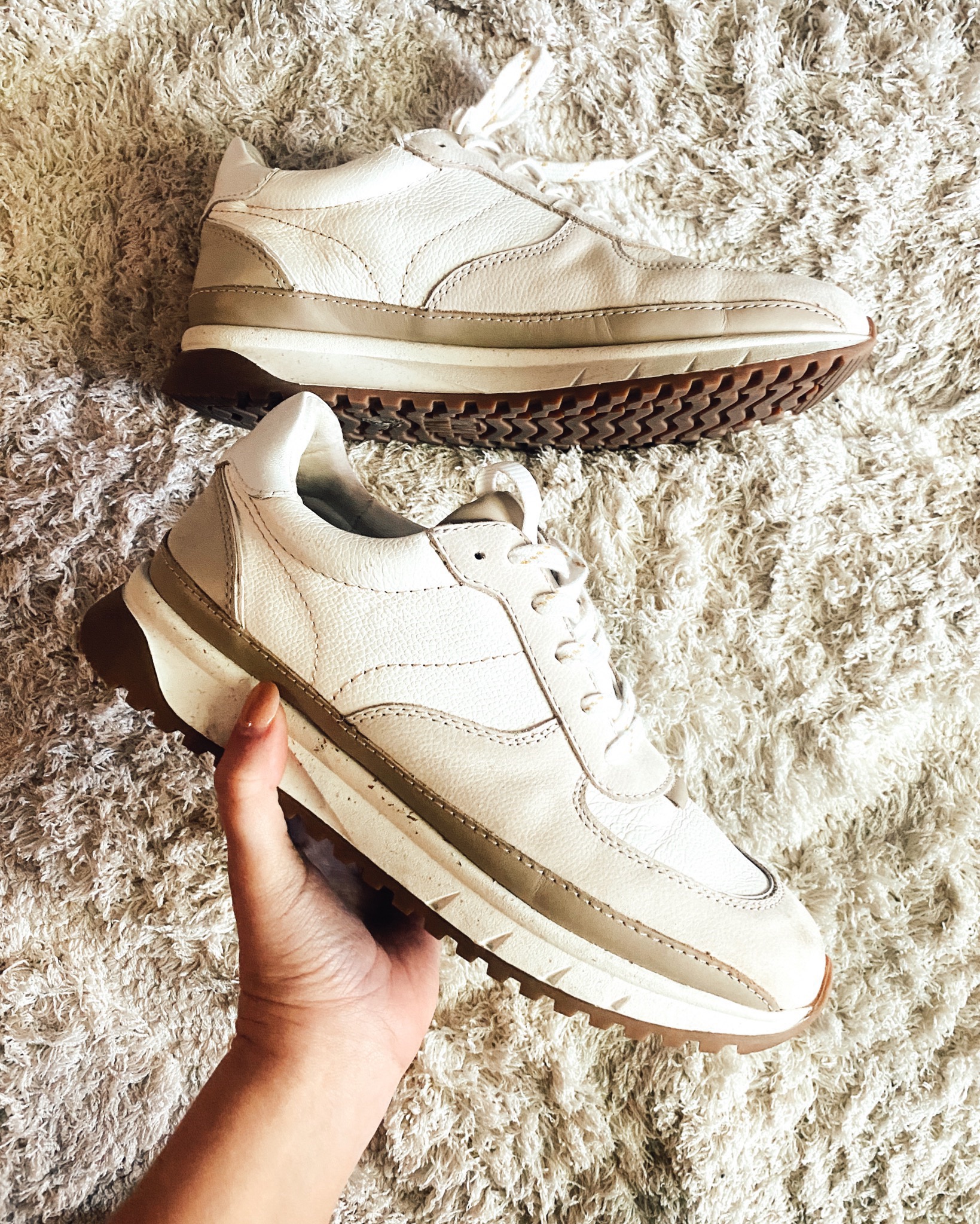 The Fall Madewell Edit, Madewell Kickoff Trainer Sneakers in Leather