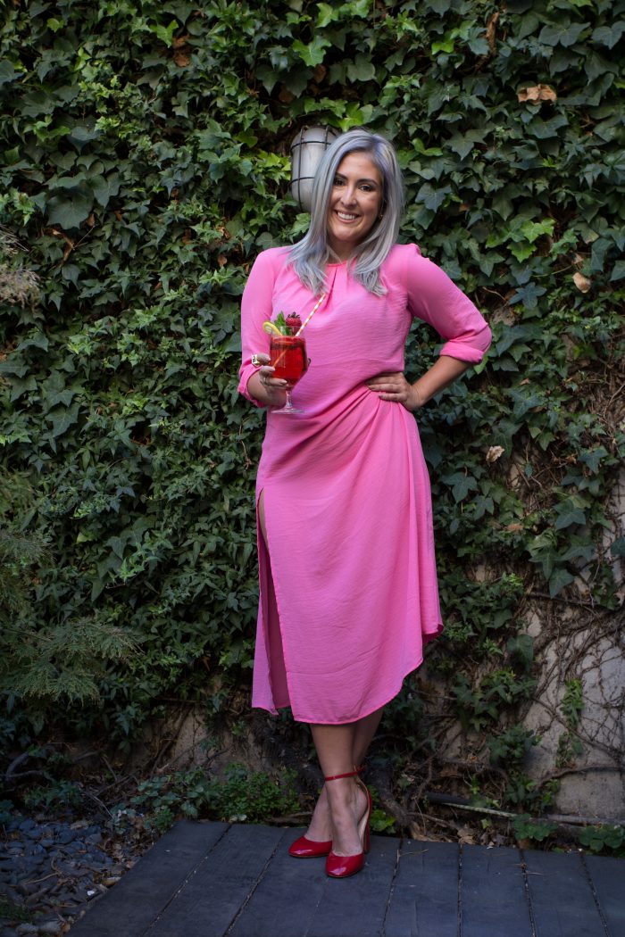 KatWalkSF, Kat Ensign, Kathleen Ensign, Brit + Co, Pinterest, Rosé, Rosé All Day, Rosé Party, Summer Party, Frose, Wine, Wine Party, Recipes, Edible Flowers, Pinterest Rosé, Recipe, Pinterest Blogger, Blogger Style, Top San Francisco Bloggers, Food Blogger, Pink, Pink Dress