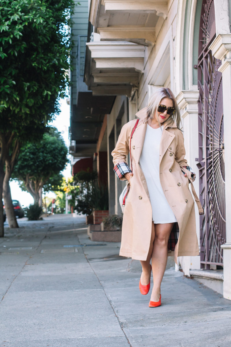 A Classic Trench Coat for Fall - KatWalkSF